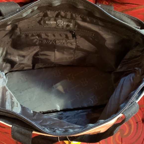 Robin Ruth Canvas Logo Tote Firenze Florence New - Picture 4 of 7